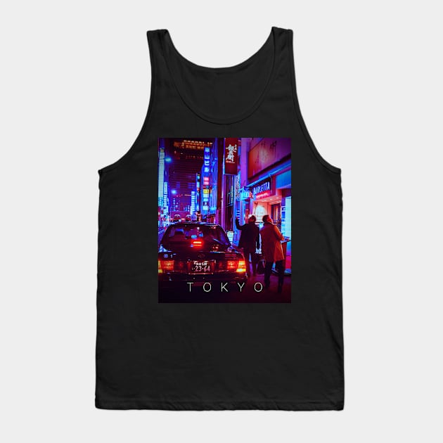 Shady in Shinjuku Tank Top by MayoTees